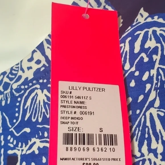 New Lilly Pulitzer Preston Dress - Picture 8 of 8